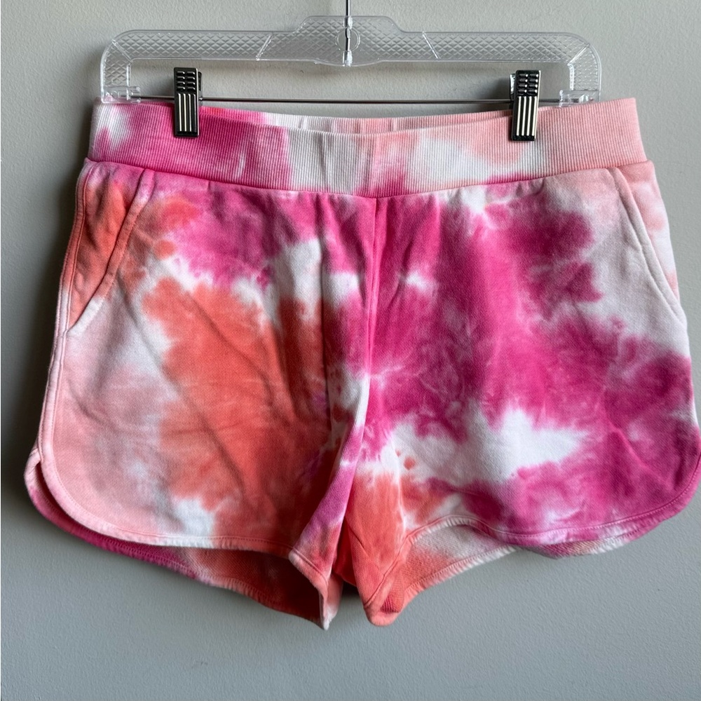 Tie-Dye Cotton Lounge Shorts (NWT)